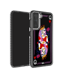 DailyObjects Queen Of Hearts Stride 2.0 Case Cover For Samsung Galaxy S21 FE