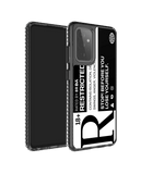 DailyObjects Restricted Stride 2.0 Case Cover For Samsung Galaxy A52