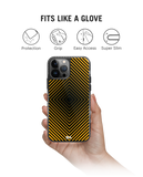 DailyObjects Rhombus Ochre Stride 2.0 Phone Case Cover For iPhone 15 Pro