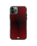 DailyObjects Rhombus Red Stride 2.0 Case Cover For iPhone 11 Pro