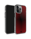 DailyObjects Rhombus Red Stride 2.0 Case Cover For iPhone 12 Pro