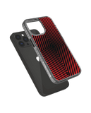 DailyObjects Rhombus Red Stride 2.0 Case Cover For iPhone 12 Pro