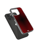 Rhombus Red Stride 2.0 Phone Case Cover For iPhone 15 Pro