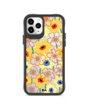 DailyObjects Sunflower Nostalgia Black Hybrid Clear Case Cover For iPhone 11 Pro