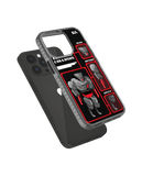 DailyObjects Tactical Collosus Stride 2.0 Phone Case Cover For iPhone 15 Pro