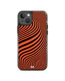 DailyObjects Tangerine Waves Stride 2.0 Case Cover For iPhone 13 Mini