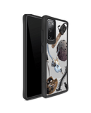 DailyObjects The Final Stroke Black Hybrid Clear Case Cover For Samsung Galaxy S20 FE