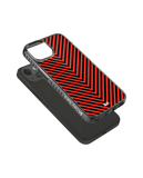 DailyObjects V Red Stride 2.0 Case Cover For iPhone 13 Mini