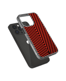 DailyObjects V Red Stride 2.0 Phone Case Cover For iPhone 14 Pro Max