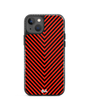 DailyObjects V Red Stride 2.0 Phone Case Cover For iPhone 15 Plus