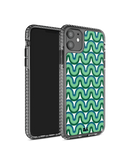 DailyObjects Wavey Green Stride 2.0 Case Cover For iPhone 11