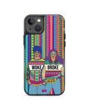 DailyObjects Woke Broke Couple Stride 2.0 Case Cover For iPhone 13