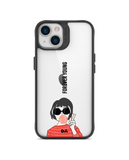 DailyObjects Young At Heart Black Hybrid Clear Phone Case Cover For iPhone 14 Plus