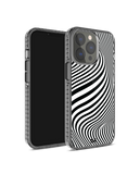 DailyObjects Zebra Waves Stride 2.0 Phone Case Cover For iPhone 15 Pro