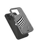 DailyObjects Zebra Waves Stride 2.0 Phone Case Cover For iPhone 15 Pro