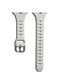 Grey Ribbed Silicone Apple WatchBand (42/44/45/49mm)