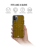 DailyObjects Maze Ochre Stride 2.0 Case Cover For iPhone 11 Pro Max