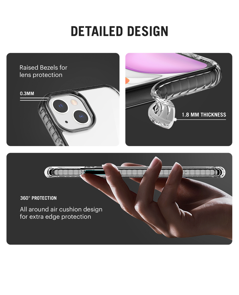 Stride 2.0 Clear MagSafe Phone Case Cover For iPhone 13